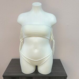 Elegant Cream Bikini Set